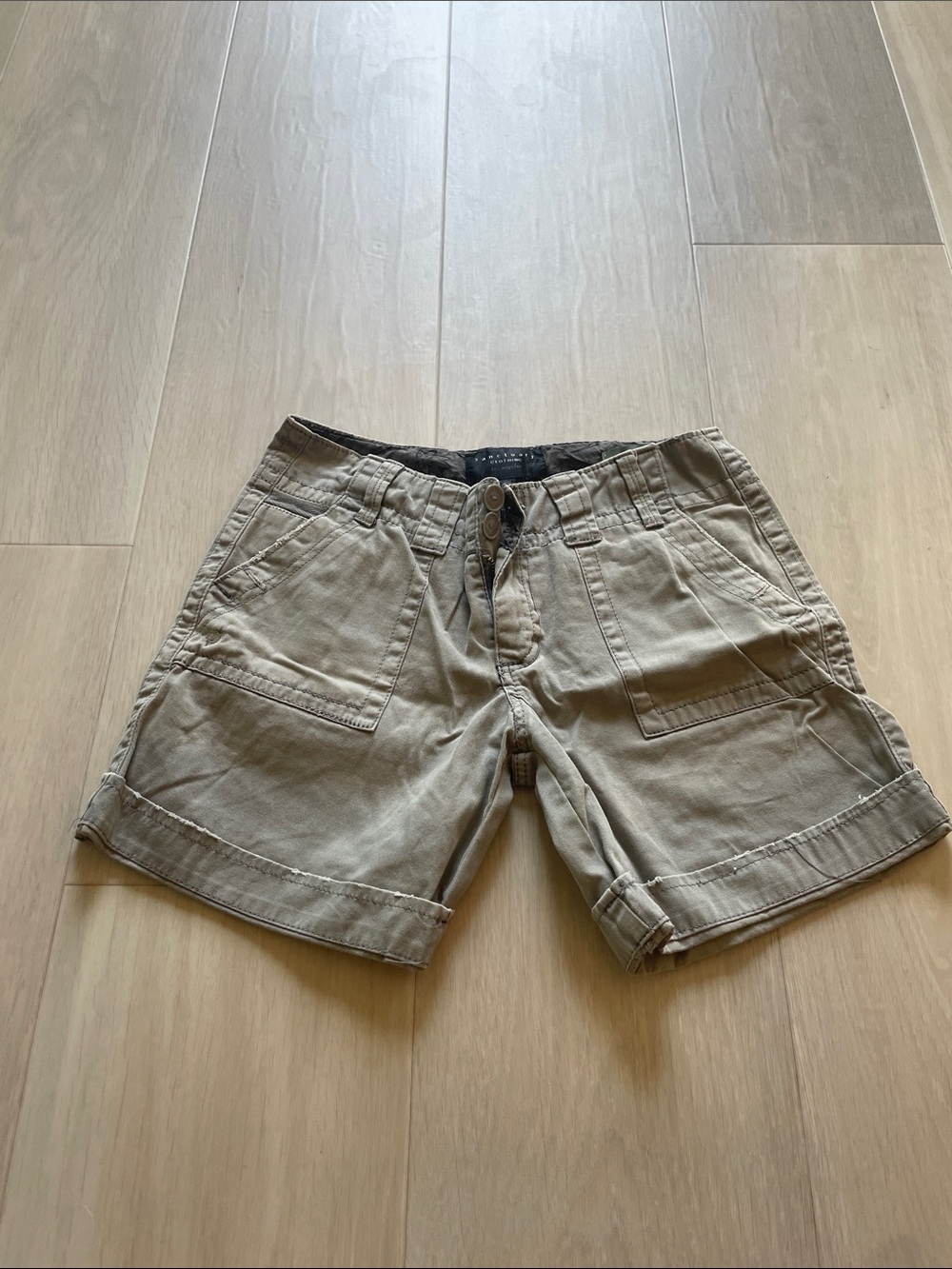 Sanctuary Women's Cargo Shorts in Khaki